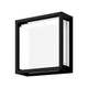 Black Wall Light Vandal Resistant 12W 800lm IP65 IK08 3000K 250mm Black Wall Light Vandal Resistant 12W 800lm IP65 IK08 3000K 250mm